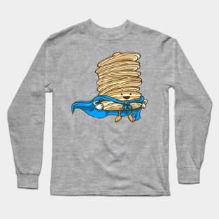 Captain Pancake Descends Long Sleeve T-Shirt